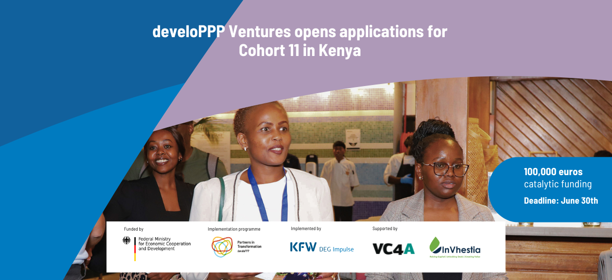 Financement non dilutif de 100 000 EUR pour startups kényanes et africaines